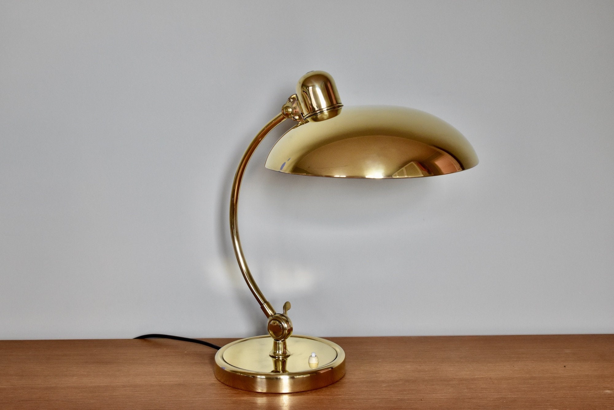 KAISER IDELL 6614 SUPER カイザー・イデル バウハウス Kaiser Idell 6614 Super Scissor Lamp in Dove Blue * Embossed