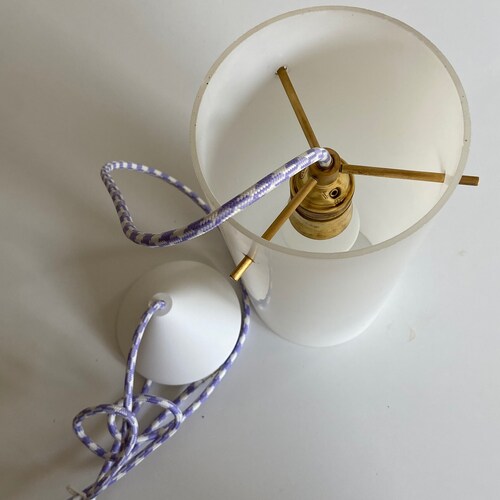 Glass Pendant 1960s Pendant Lamp D.13 shops cm