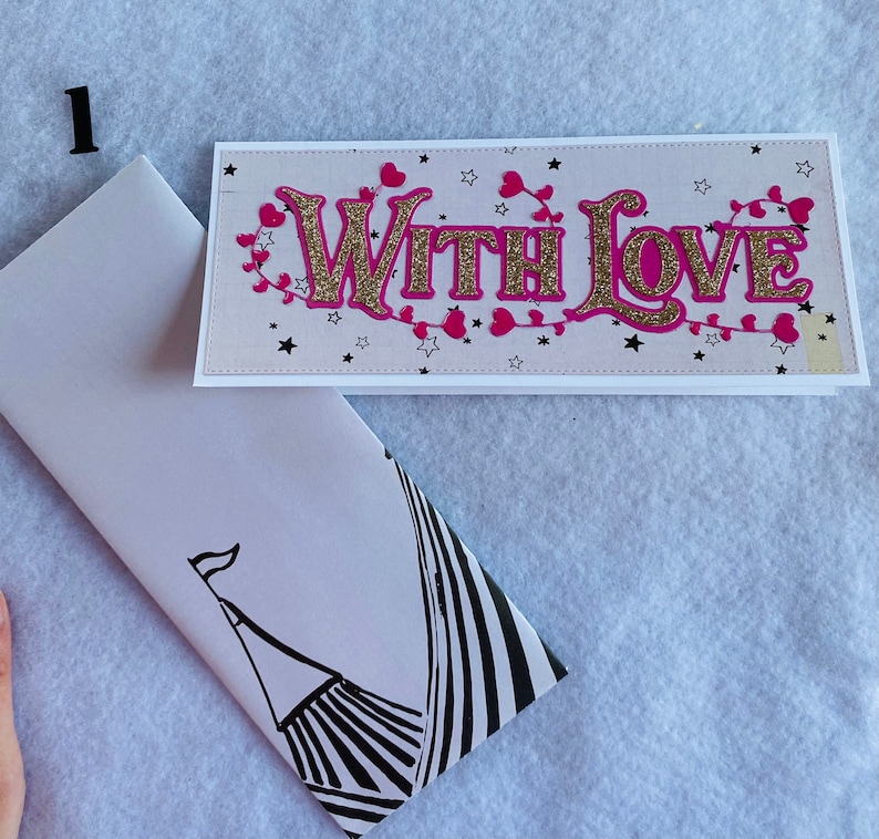 Blank Slimline Cards Valentines Day Cards Slimline Cards Etsy