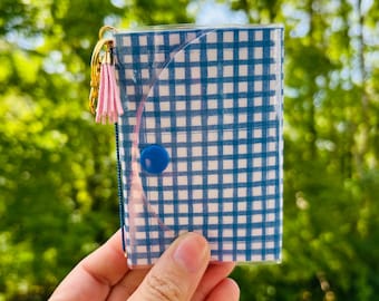 Laminated Snap Mini Album, Wallet Album, Micro Wallet Scrapbook