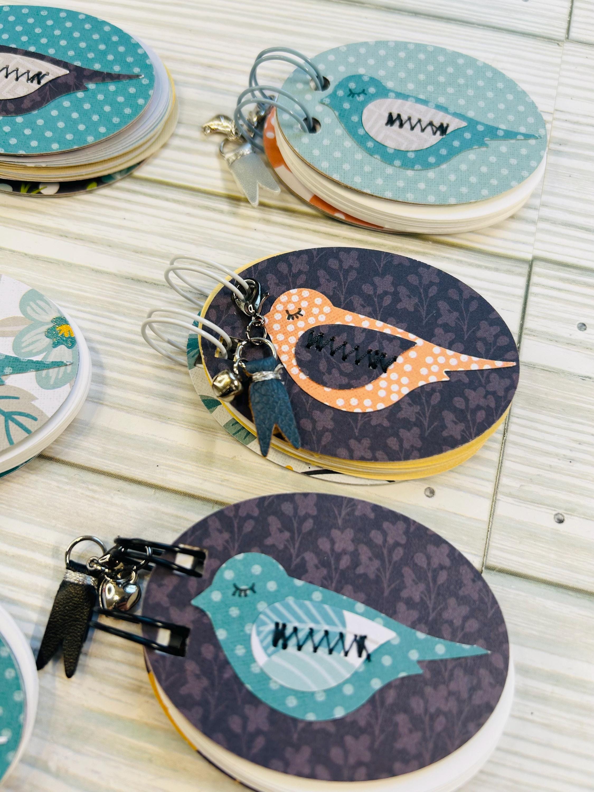 Oval Shaped Journal, Mini Notebook, Bird Notebook, Blank Journal - Etsy