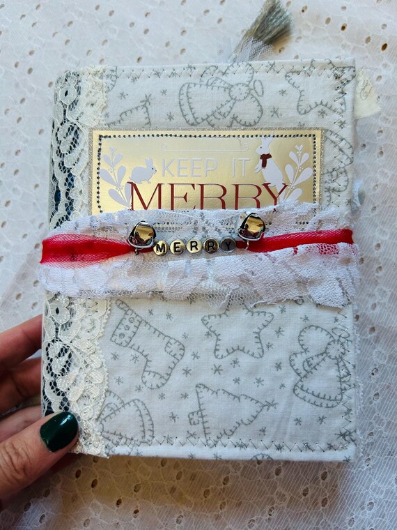 Junk Journal, Christmas Journal, Soft Cover Journal, Bubble Mailer Journal, Fall Junk Journal