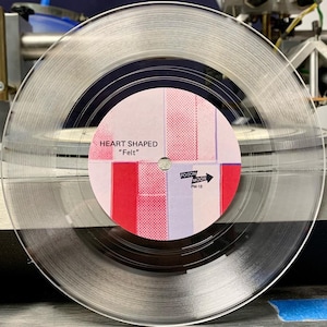 7&quot; Custom Record - Clear VINYL Mixtape! Your Song Choices! Ships Free!