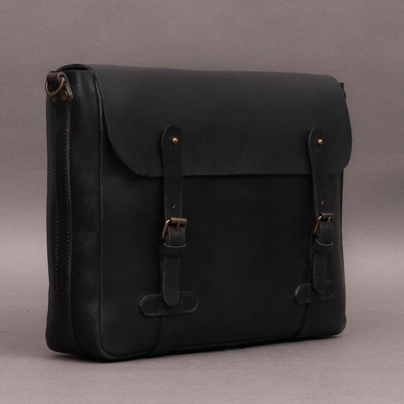 Anniversary Gift Mens Messenger Bag Leather Messenger Bag Leather Messenger Gift For Him Birthday Gift Laptop Messenger Bag