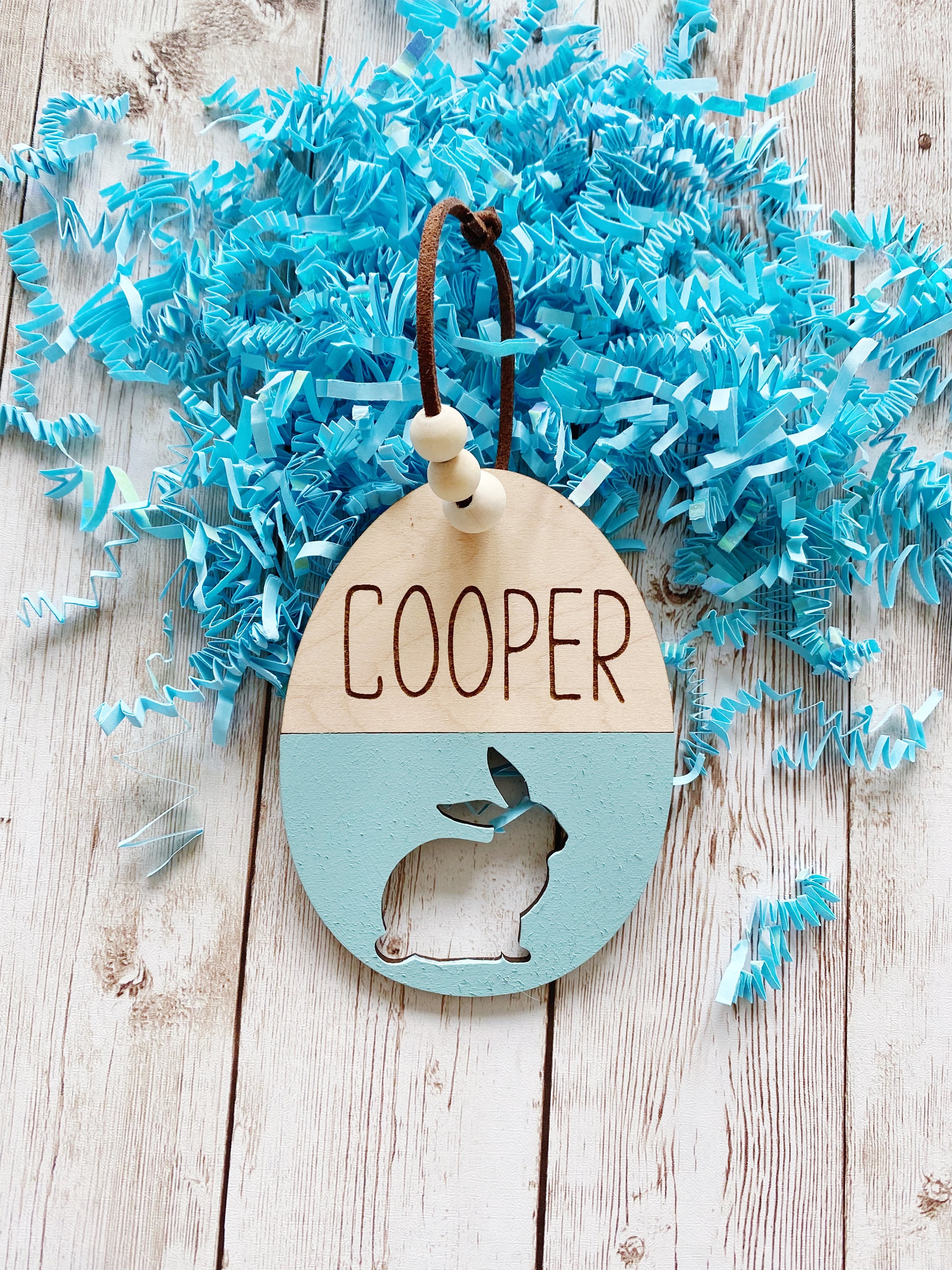 Personalized Easter Basket Tag, Easter Bunny Basket Tag, Kids Easter Tag, Easter Basket Sign, Wood Easter Basket Name Tag, Kids Name Easter