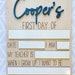 Personalized Name 1st Day of School Sign/ My First Day of School Sign/ Custom School Board/ First Day of School Photo Prop/ Back to School 