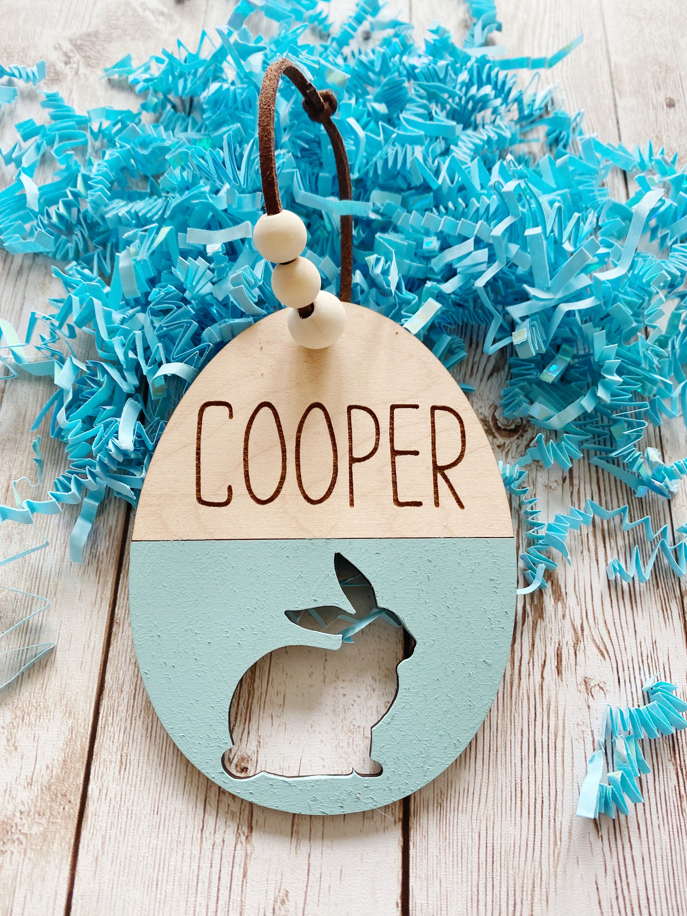Personalized Easter Basket Tag, Easter Bunny Basket Tag, Kids Easter Tag, Easter Basket Sign, Wood Easter Basket Name Tag, Kids Name Easter