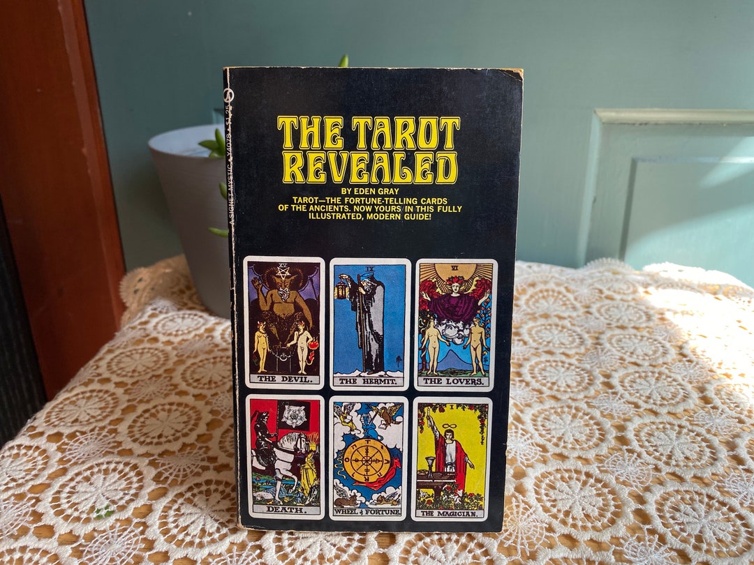 The Tarot Revealed Vintage Tarot Card Book by Eden Gray Etsy