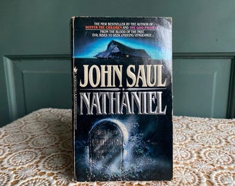 Nathaniel by John Saul | Vintage Horror Paperbacks