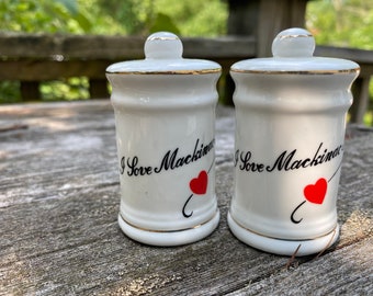 Mackinac Island Salt & Pepper Shakers Souvenir