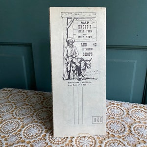Vintage Knotts Berry Farm and Ghost Town Brochure | Buena Park, California | Vintage Roadtrip/Travel/Tourism