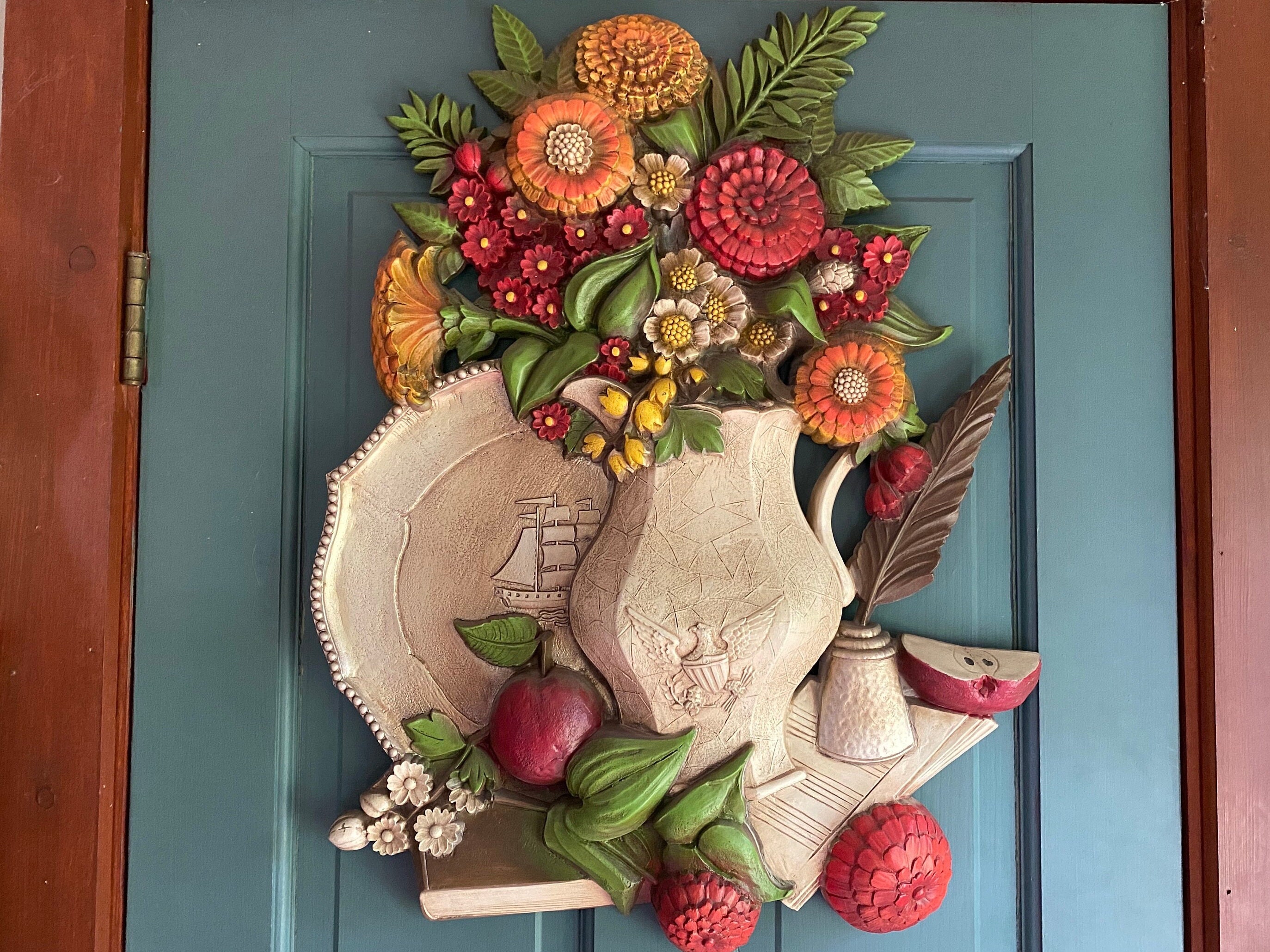 Syroco Wall Flowers - Etsy