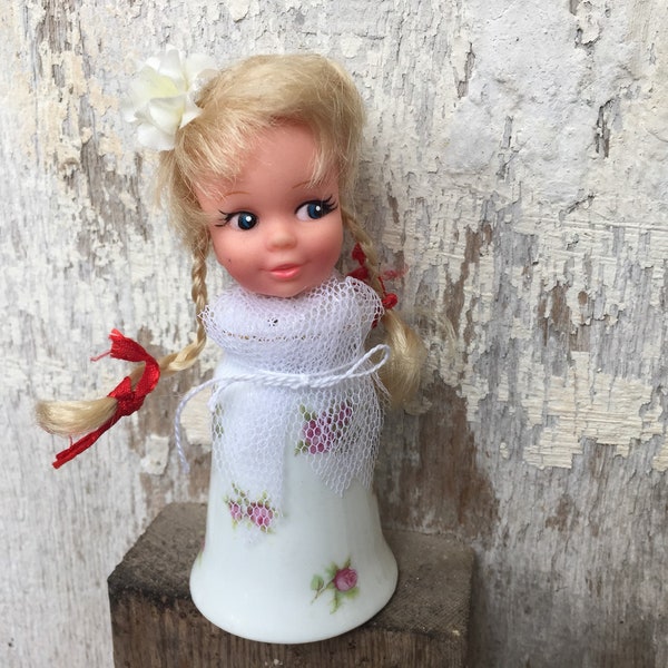 Pepper Shaker Found Object Art Doll | "Ingrid" | Handmade & One of a Kind