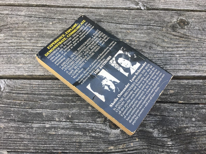 1970s Occult Paperback Handbook Of Psychic Discoveries By Etsy