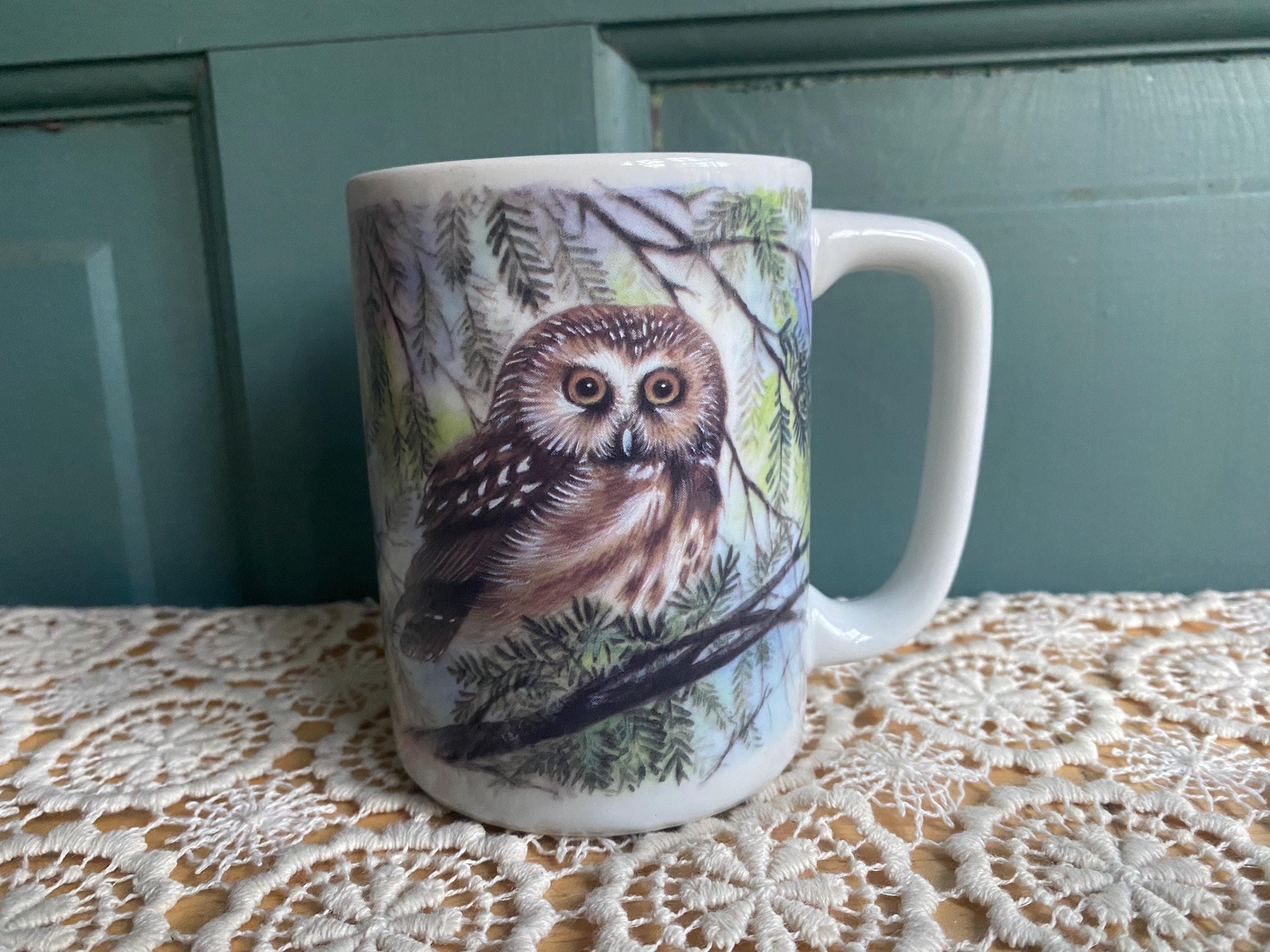 Otagiri Cute Owl Mug | Coffee Tea Cup Japan | Owl Mugs