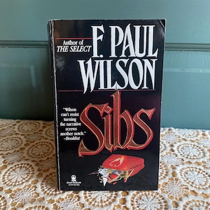 Sibs by F. Paul Wilson • Paperback Novel TOR Books | Thriller Paperback