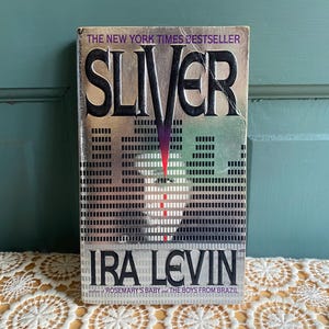 SLIVER by Ira Levin Vintage Paperback Novel (Author of Rosemary&#39;s Baby)