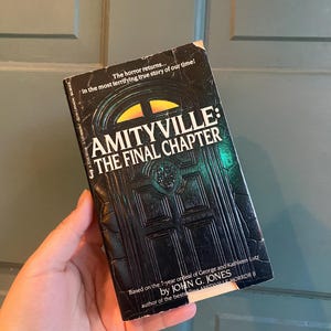 Amityville: The Final Chapter Paperback by John G. Jones • Vintage Paperback Book Paperback Horror • Torn Cover, See Photos