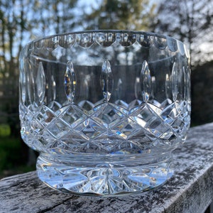 Vintage Cut Crystal Bowl | 4 1/2&quot; High and 5 3/4&quot; by 5 3/4&quot; Across Mouth