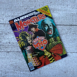 Famous Monsters Magazine Dr. Who Warren Magazine May 1979 Monster Magazine