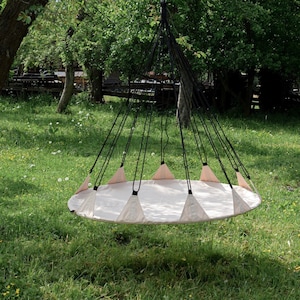 Swinging trampoline chair hot sale