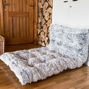 Getuftetes flauschiges Sitz-Bodenkissen Zottelboden Sofakissen Leseecke Kissen Stuhl Bodenauflage Outdoor & Indoor Bodenmatte Kissen Bild 3
