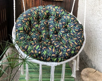 Cuscino Di Ricambio Per Amaca Bali - Beige, 190x90 Cm, Imbottito In Poliestere, Con Poggiatesta, Morbido E Resistente - Foto 9