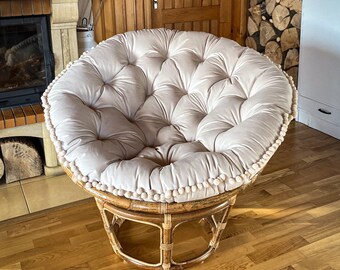 Papasan settee store