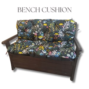 Outdoor Bench cushions | Backrest Pallet bench cushions for patio | swing pillow | Bench cushions outdoor