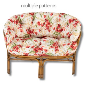 CUSHION for rattan sofa | 1 cushion | garden cushion  for sofa bamboo wicker rattan chair