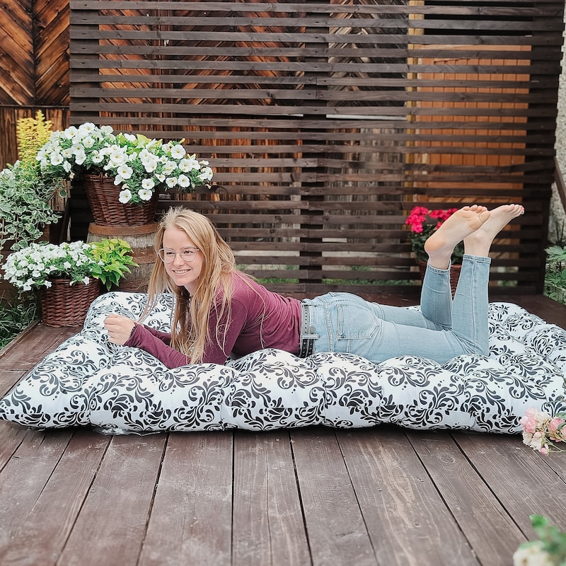 Outdoor floor seat cushions Etsy.de