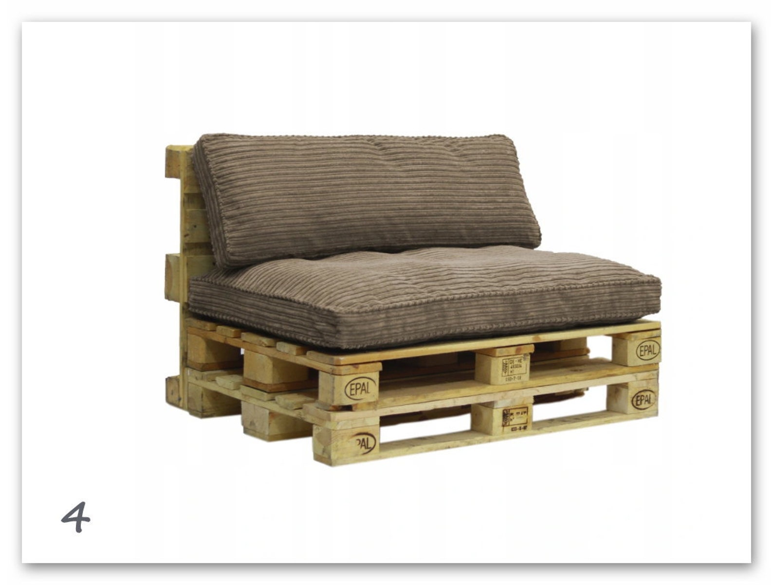 Pallet Cushion Set Upholstered Corduroy Pillows for Pallets Etsy UK