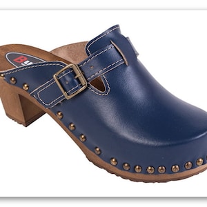 Swedish women&#39;s clogs, natural leather clogs, clogs Moccasins Wooden clogs Women&#39;s Boots Women&#39;s loafers, Orthopedic clogs shoes