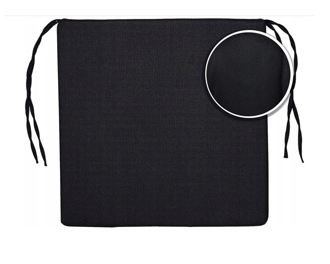 Chair Seat Pads With Ties Square Seat Cushion 40 X 40 Cm Indoor and