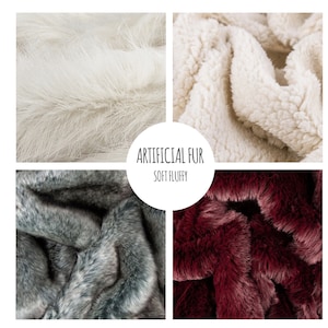 FAUX FUR FABRIC | smooth soft fabric| fabric for clothes and decorations  | diffrent colors |  fabric by the meter / yard