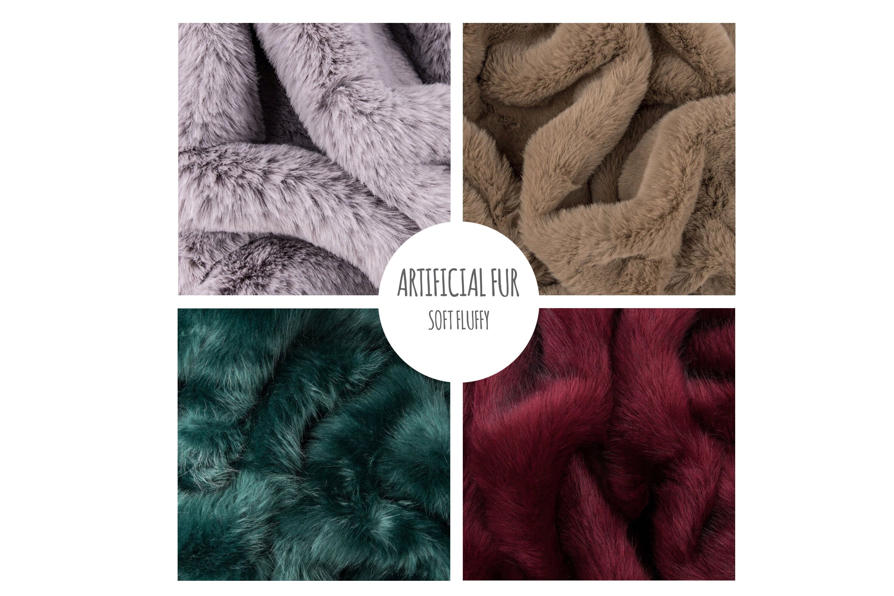 Shaggy Faux Fur Coat - Etsy Canada