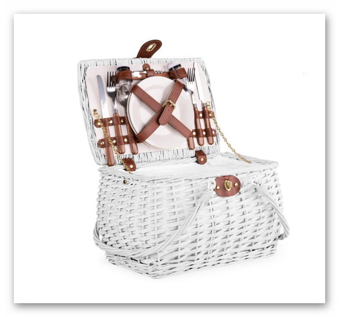 PICNIC BASKET Wedding Gift 2 Person Personalized Picnic Etsy