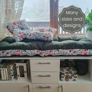 Velvet Cushion for Bench or Window Seat | Reading Nook Cushion  | Entryway Bench Cushion | Window Seat | Custom Size Cushions