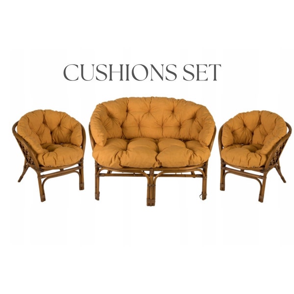 Cushion Covers for Outdoor Rattan Furniture Etsy