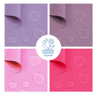 60 Waterproof Oxford Canvas Fabric UV Resistant