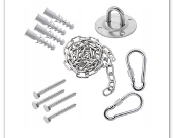 Hammock ceiling mount, kit for assembling a hanging chair, swings, hook for attaching a hammock, Hammock hardware, Heavy Duty Ceiling Mount