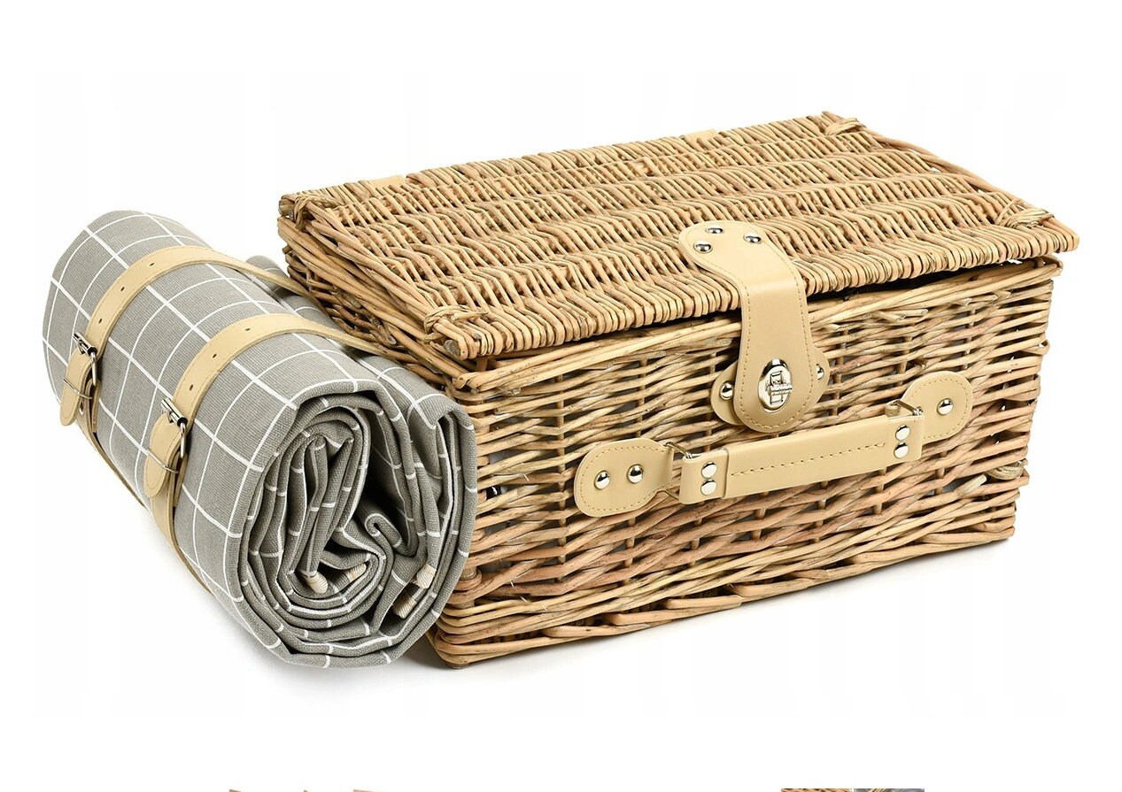 PICNIC BASKET 2 Person Personalized Picnic Basket Wedding Etsy