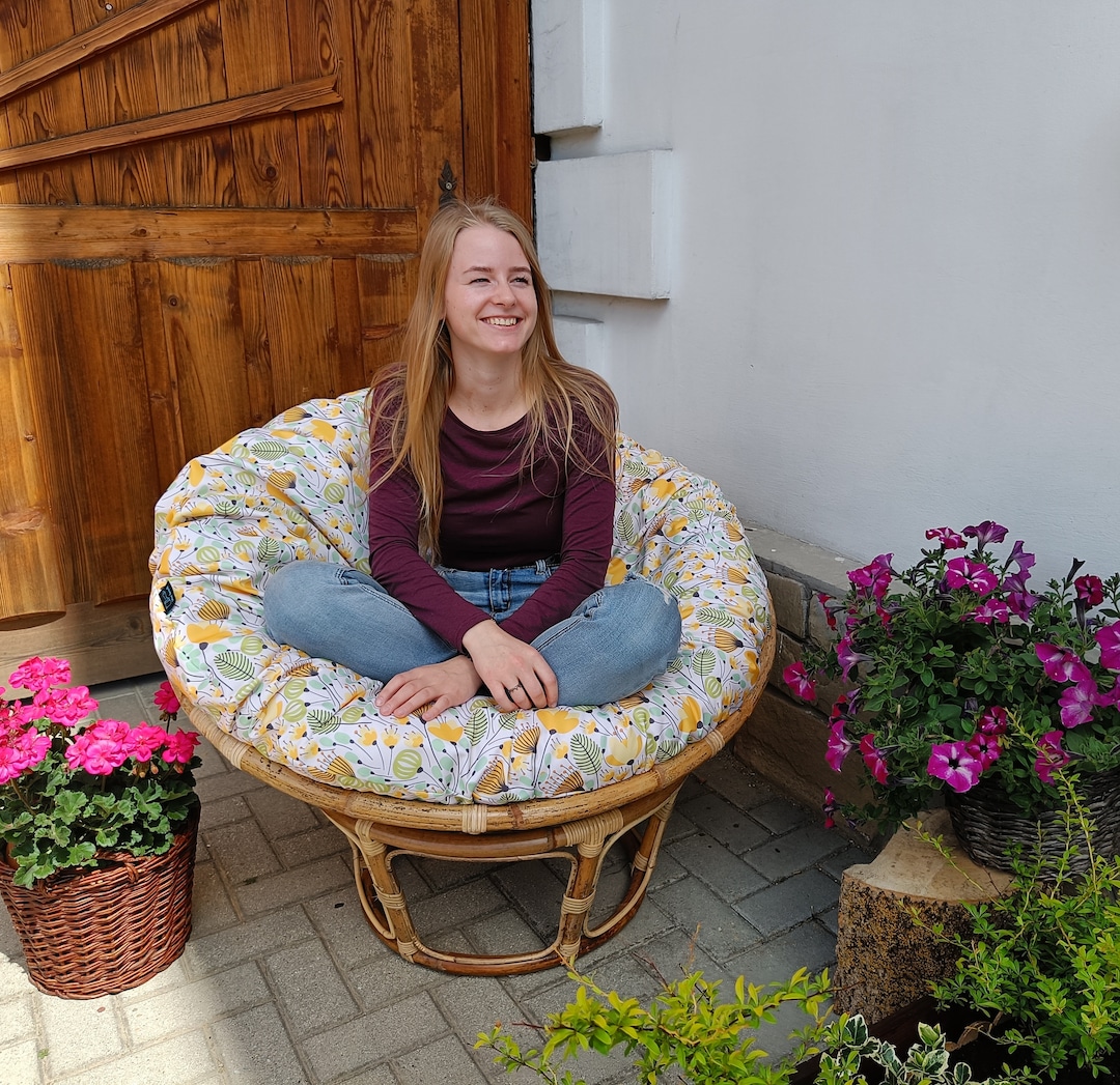 Papasan Chair Cushion Cover Papasan Slipcover Waterproof Papasan