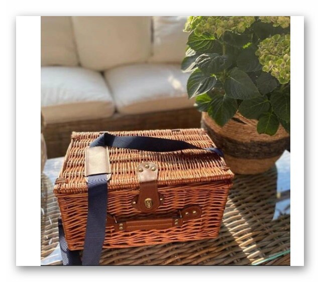 PICNIC BASKET Wedding Picnic Basket 2 People Personalized Etsy UK