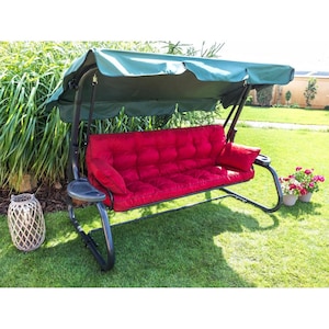 bench cushion, 59,1 inch/ 150 cm, Pillow for a swing, pillow for a garden bench, Waterproof bench cushion, patio, various colors