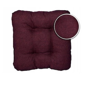 Chair Seat Pads |  Square Seat Cushion |  40 x 40 cm | Indoor and outdoor cushions | Garden chair cushions | Waterproof Chair Pads |