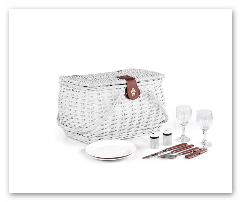 PICNIC BASKET Wedding Gift 2 Person Personalized Picnic Etsy