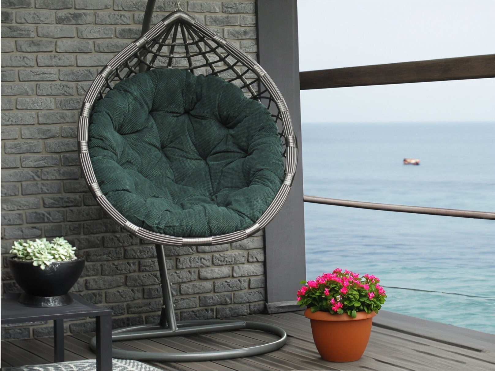 Round Hanging Chair Etsy