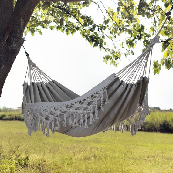 Buy Cotton Hanging Hammock Chair Macrame Brazilian Hammock Boho Style Cotton Hanging Chair Macrame Swing Patio Balcony Garden Online in India Etsy