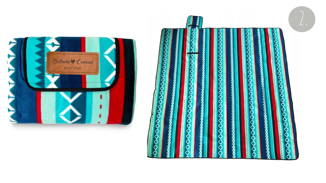 Personalized PICNIC BLANKET, 200 Cm X 200cm, Beach Blanket, Camping